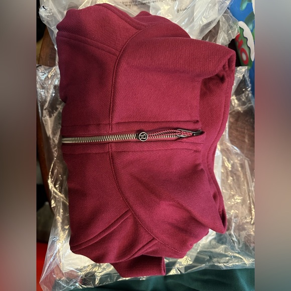 NWT! Womens Lululemon Scuba Oversized Funnel-Neck Full Zip Long. - Picture 7 of 8